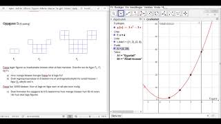 2P2PY  Figurtall Regresjonsanalyse i Geogebra del 2 [upl. by Schonfield]