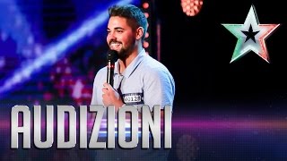 Gennaro il cantore dell’amore  Italia’s Got Talent 2015 [upl. by Yellek]