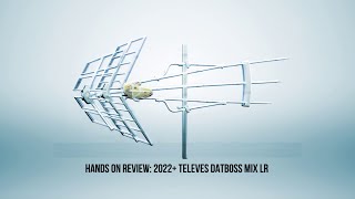 ALL NEW Televes DATBOSS Mix LR Antenna TESTED wassembly instructions [upl. by Enelyk]