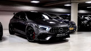 2022 Mercedes AMG A45 S Interior Exterior Sound [upl. by Rickart]