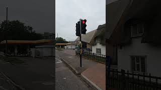 Cambridge High Street A1309 Ultra Signals Traffic Lights Puffin Crossing [upl. by Wu366]