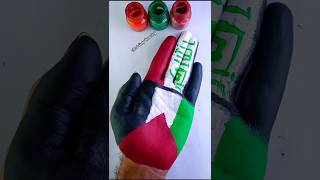 رسمت أعلام الدول العربية كلها💪😁منى بتلون الاعلام😍صوتولنا اول كومنت رسم palestine iraq العراق [upl. by Okimuk]