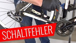 Häufigste SCHALTFEHLER am Fahrrad  Erkennen amp Beheben  Fahrradorg [upl. by Allisan182]