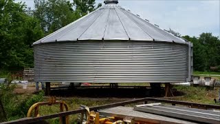 Removing the Grain Bins [upl. by Ynabe]