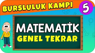 5Sınıf Matematik  Bursluluk Sınavı Genel Tekrar [upl. by Akemahc]