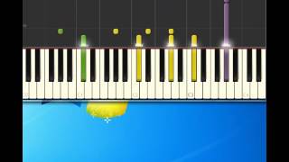 Beastie Boys Fight For Your Right To Party Piano tutorial by Synthesia [upl. by Akimahs]