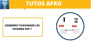 COMMENT FUSIONNER LES FICHIERS PDF [upl. by Enahsed]