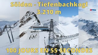 Sölden ⏩ Timelapse 100 jours [upl. by Longwood]