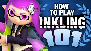 HOW TO PLAY INKLING 101  Super Smash Bros Ultimate [upl. by Mayyahk532]