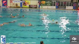 WaterPolo  Championnat de Grèce 20222023  Panionios  AEK Match complet [upl. by Seravaj]