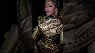 OfficialMissUniverse Somalia 2024 Khadija Omar  National Costume [upl. by Rozanna]