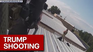 Bodycam shows Thomas Crooks after Trump shooting [upl. by Rosie]