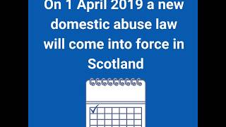 Domestic Abuse Scotland Act [upl. by Davena]