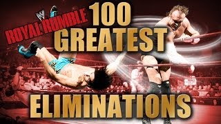 100 Greatest Royal Rumble Eliminations [upl. by Yona]