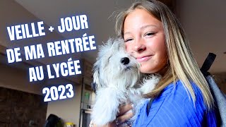 VEILLE  RENTRÉE AU LYCÉE 2023 [upl. by Zosema]