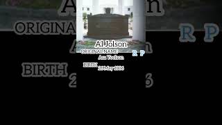 【visit to a grave】Al Jolson【Famous Memorial】rip gravestones [upl. by Aivatan]