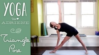 Triangle Pose  Trikonasana  Foundations of Yoga [upl. by Naugal506]