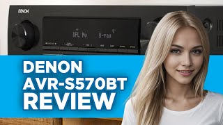 Denon AVR A570BT REVIEW  A Solid EntryLevel Receiver [upl. by Eanod191]