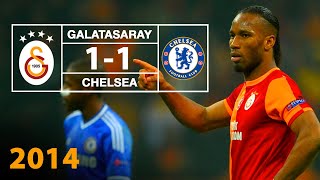 Galatasaray Maç Özetleri  2013  2014 Şampiyonlar Ligi  Galatasaray 11 Chelsea [upl. by Arahsak]