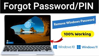 How to Reset Forgotten PasswordPIN in Windows 1011  Forgot Windows PasswordPIN  Windows 1011 [upl. by Annaeiluj]