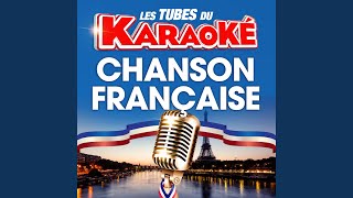 Foule sentimentale Karaoké playback instrumental Rendu célèbre par Alain Souchon [upl. by Ynomrah]