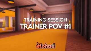 Kohaú  Training Session  Trainer POV 1 [upl. by Hobbs]