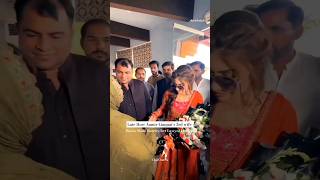 Dania Shah gets married to her lawyer Hakeem Shehzad daniashah aamirliaquat [upl. by Ocramed]