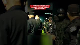 ultimahora 17 Jóvenes Estudiantes fuer0n enc0ntrad0s en Un Motel en el salvador 🚨 [upl. by Barr288]