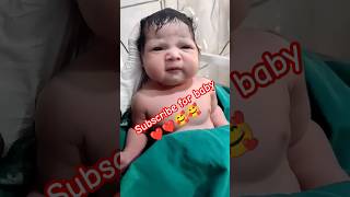 After birth baby reaction 🥰🥰baby vairalvideo shortvideo [upl. by Otrebide]