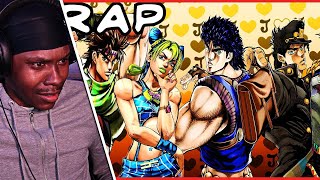 Reacting To JoJo Rap  Joestars JoJos Bizarre Adventure Rap  Reaction  Review [upl. by Gainor374]