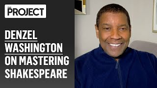 Denzel Washington On Mastering Shakespeare [upl. by Oneg]