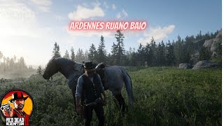 RED DEAD REDEMPTION 2  COMO PEGAR ARDENNES RUANO BAIO EM QUALQUER CAPITULO [upl. by Omle]