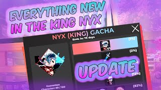 Everything new in the KING NYX event ANIME DIMENSIONS [upl. by Meldoh894]