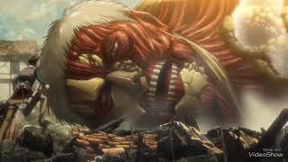 Armored titan vs apetitant titan  titan cuirassé vs titan bestiale [upl. by Lehacim]