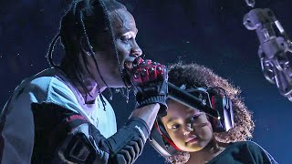 Stormi Webster Joins Dad Travis Scott ON STAGE During LA Tour Stop [upl. by Scotti]