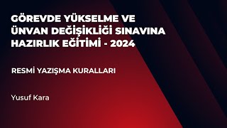 Resmi Yazışma Kuralları [upl. by Enamrahc]