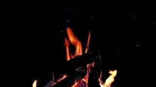 Bruit de feu et chant de grillon relaxant et apaisant pour dormir se reposer [upl. by Nohtahoj671]