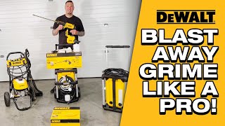 Power Wash Like a Pro DeWalts Ultimate Pressure Washer Lineup [upl. by Morena]