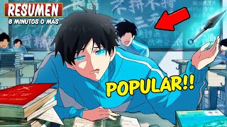 🌕 ES AMADO POR TODAS LAS MUJERES Y ES EL MAS POPULAR SOLO QUE NO LO SABE 😲 2 Animes en 1 Resumen [upl. by Alithia438]