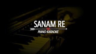 Sanam Re  Arijit Singh  Karaoke Unplugged [upl. by Alohcin]