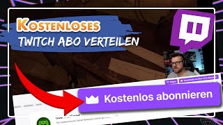 Kostenloses Twitch Prime Abo vergeben  Mit PC und Smartphone [upl. by Adoc651]