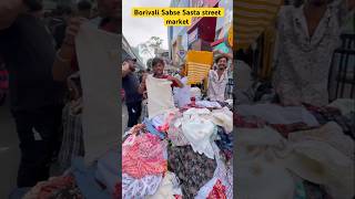 Borivali Street Market Cheapest street market shorts ashortaday short [upl. by Bradway]