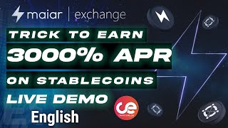 Maiar Exchange Full Guide amp Details on Farming MEX 3000 APR  English [upl. by Nelli]