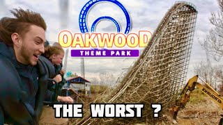 OAKWOOD THEME PARK  THE WORST THEME PARK IN THE UK  and POVs [upl. by Ybroc955]