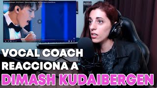 Vocal coach reacciona y analiza a Dimash Kudaibergen  Sinful Passion [upl. by Derfiniw]