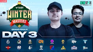 Villager Esports Winter Masters 2023  GRAND FINALS  DAY 3  NEW STATE MOBILE [upl. by Mattie]