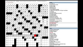 Los Angeles Times LAT Crossword Puzzle 05262024 [upl. by Ajnotal]