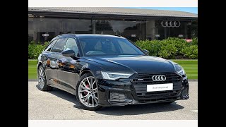 Approved Used Audi A6 Avant Black Edition quattro  Blackburn Audi  SK73BZL [upl. by Maillw]