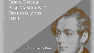 Ópera Norma Casta Diva  Bellini con subtítulos [upl. by Yerot]