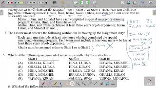 Analytical reasoning questionsfully solved Analytical reasoning nts gat genral test preparation [upl. by Varden]